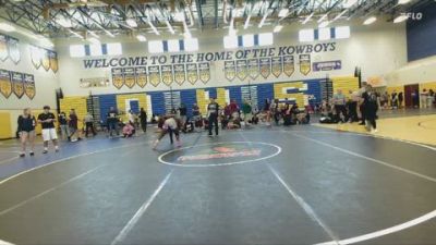 190 lbs Round 4 - Arheanna Bryan, YIC vs Gabriel Daniels, Camden Outsiders