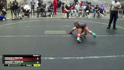 50 lbs Round 3 (4 Team) - Canaan Streeter, Untouchables vs Kennedy Wheeler, Contenders WA Blue