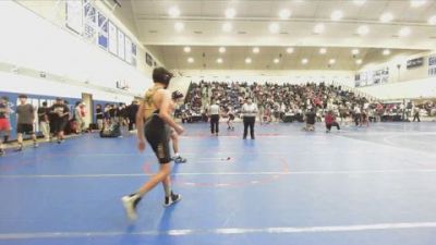 113 lbs Cons. Round 2 - Julian Gonzalez, Sunny Hills High School vs Joseph Enciso, Arete Wrestling Academy