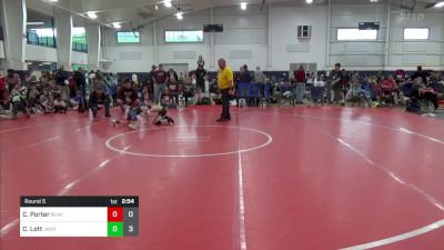 60 lbs Round 5 - Cam Porter, Black Iron Society vs Carter Lott, Jacket Wrestling Club