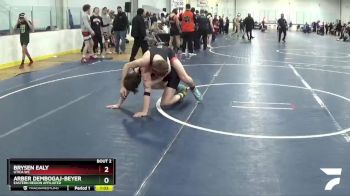 135 lbs Champ. Round 1 - Arber Dembogaj-Beyer, Eastern Region Affiliated vs Brysen Ealy, Utica WC