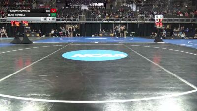 285 lbs Champ. Round 1 - Jake Powell, Tiffin vs Crew Howard, Neb.-Kearney