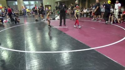 50 lbs Round 3 (6 Team) - Peyton Kaufmann, BHWC Florida Supreme Young Guns vs Roman Walle, The Factory Wrestling