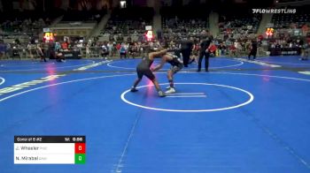 110 lbs Consolation - Jameson Wheeler, Pikes Peak Warriors vs Noah Mirabal, Daniel Cormier Wrestling