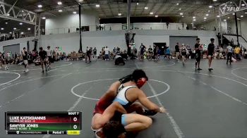 144 lbs Round 2 (8 Team) - Sawyer Jones, Impact Silver vs Luke Katsigiannis, Validus WC Gold