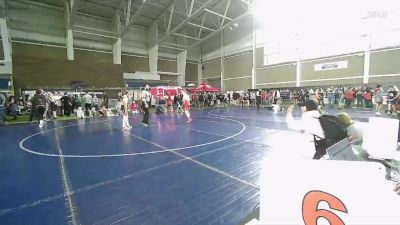 85 lbs Champ. Round 1 - Jaxen Hiner, Evanston Elite Wrestling vs Quinton Romano, Team Prestige Wrestling