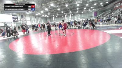 150 lbs Cons. Semis - Alexander Solano, Outlaw Wrestling Club vs Helmet Brenden Gomez, Richland Bombers Wrestling Club