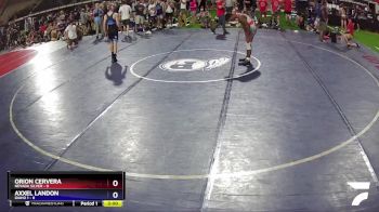 132 lbs Semis & Wb (16 Team) - ORION CERVERA, Nevada SILVER vs Axxel Landon, Idaho 1