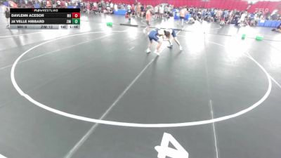 120 lbs Round 3 (8 Team) - Davlenn Acesor, Mahtomedi vs Ja`Velle Hibbard, Zimmerman