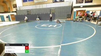 145 lbs Round Of 16 - Jake Ortiz, East Haven vs Dylan Ross, Notre Dame-West Haven