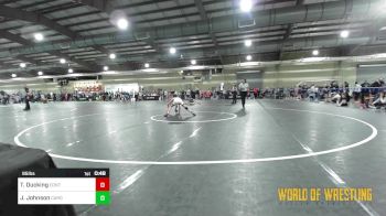 95 lbs Consi Of 16 #1 - Traevon Ducking, Contender Wrestling Academy vs Jaxon Johnson, Cardinal Wrestling Club