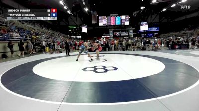 175 lbs Champ. Rd Of 32 - Lindson Turner, MN vs Waylon Cressell, IN
