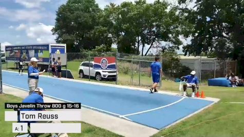Replay: Javelin / Turbo Jav - 2022 AAU Junior Olympic Games | Aug 1 @ 7 AM