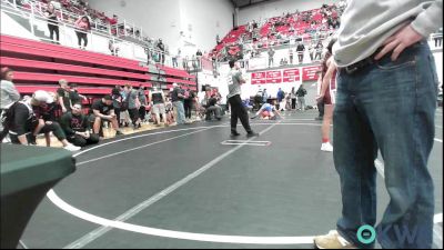 117-126 lbs Rr Rnd 2 - Abrianna Kreger, Blackwell Wrestling Club vs Madison Walters, Team Nomad