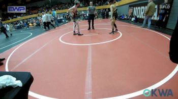 119 lbs Final - Abimael Cansino, OKC Saints Wrestling vs Talan Tucker, Lions Wrestling Academy