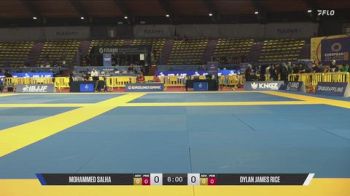 Mohammed Salha vs Dylan James Rice 2026 IBJJF European NoGi