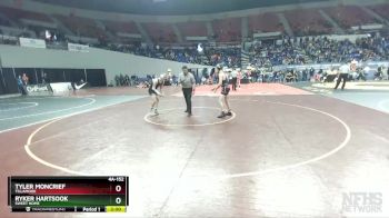 4A-152 lbs Quarterfinal - Ryker Hartsook, Sweet Home vs Tyler Moncrief, Tillamook