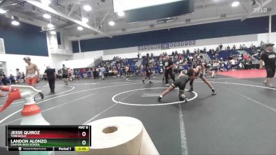 126 lbs Cons. Semi - Jesse Quiroz, Threshold vs Landon Alonzo, Canyon High School