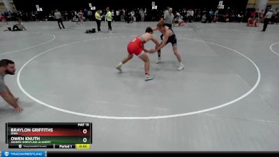 150 lbs Cons. Round 4 - Braylon Griffiths, Iowa vs Owen Knuth, Askren Wrestling Academy