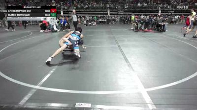 120 lbs Round Of 32 - Christopher Sei, Shore Thing vs James Donovan, Cranford