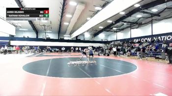184 lbs Champ. Round 1 - Nathan Kovalcik, Messiah vs Jared Bilinski, Wilkes