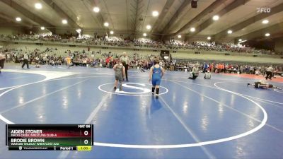 115 lbs Champ. Round 2 - Aiden Stoner, Macks Creek Wrestling Club-A vs Brodie Brown, Warsaw Wildcat Wrestling-AAA