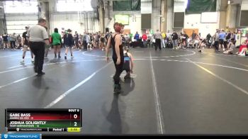 84 lbs Round 3 - Gabe Bass, Askren WA Red vs Joshua Golightly, Team Germantown