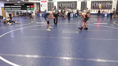 155 lbs Consy 6 - Logan VanWagenen, Warhawks vs Jeffrey Nicholson, Connellsville