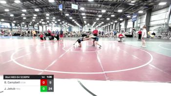 152 lbs Rr Rnd 1 - Brady Campbell, Storm Wrestling Center vs Jimmy Jakub, Triumph Maize