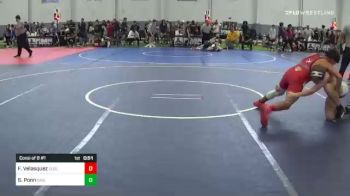 138 lbs Consi Of 8 #1 - Feliciano Velasquez, Coolidge WC vs Seth Ponn, Basic High School