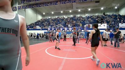 88 lbs Consolation - Vanessa Farmer, Lions Wrestling Academy vs Levi Hook, MCTC