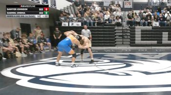 138 lbs Semis & 3rd Wb (16 Team) - Sawyer Johnson, Rockmart vs Gabriel Urbina, Columbus