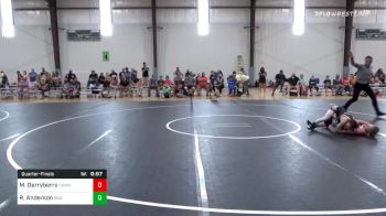 100 lbs Quarterfinal - Madison Derryberry, Okwa vs Reese Anderson, Red Venom