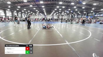 106 lbs Rr Rnd 2 - Jackson Soney, Patton Trained Blue vs Jacob Carr, Blacksheep WC