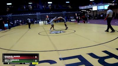 157 lbs Semifinal - Emanuel Ramos, Air Force Prep vs Nico Carrasco, Adams State