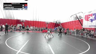120 lbs Champ. Rd Of 32 - Owen Zabel, Guerrilla Wrestling Club vs Landon Near, NWO