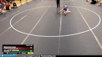 100 lbs Round 3 - Bronson Shea, Guerrilla Wrestling Club vs Dylan St Germain, Minnesota