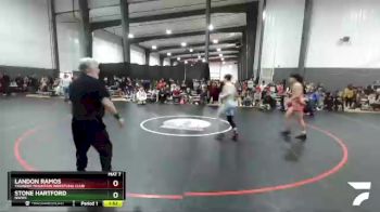 145 lbs Quarterfinal - Landon Ramos, Thunder Mountain Wrestling Club vs Stone Hartford, NWWC