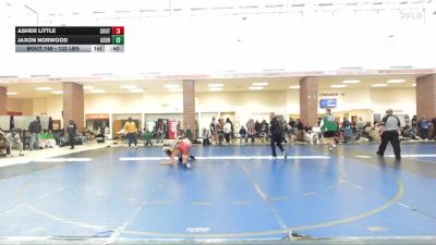 132 lbs Consi Of 8 #1 - Asher Little, South Georgia Athletic Club vs Jaxon Norwood, Georgia