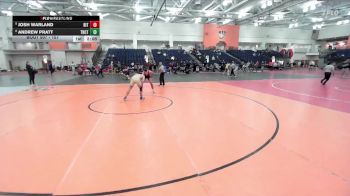 157 lbs Cons. Semi - Josh Warland, RIT vs Andrew Pratt, Trinity (CT)