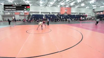 157 lbs Cons. Semi - Josh Warland, RIT vs Andrew Pratt, Trinity (CT)