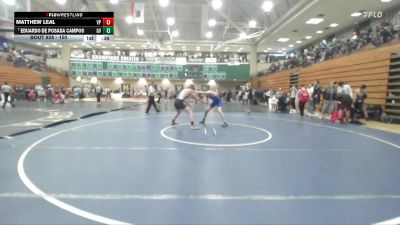 150 lbs Cons. Round 6 - Eduardo De Posada Campos, Green Valley vs Matthew Leal, Villa Park