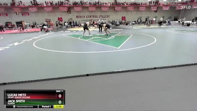 174 lbs Cons. Round 1 - Jack Smith, Albion vs Lucas Metz, Joliet Junior College