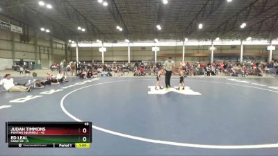 45 lbs Round 3 (3 Team) - Judah Timmons, Fighting Squirrels vs Ed Leal, Hawk WC