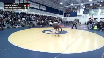 150 lbs Cons. Semi - Thomas Alvarez, Mayfair vs Emiliano Hernandez, Hesperia