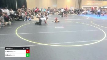 57 lbs Quarterfinal - Paxton Fellows, Firebird Elite vs Brody Coats, Bear Cave WC