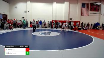 138 lbs Champ. Round 2 - Ezra Ostler, Bloomington South Wrestling Cl vs Logan Davis, Hawkstyle Wrestling Club