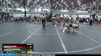 120 lbs Round 2 (6 Team) - Christian Fretwell, Team Thunder vs Kainan Holmes, Gettysburg