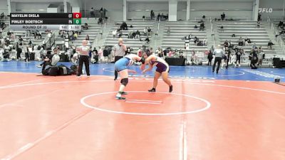 165 lbs Round Of 32 - Mayelin Disla, CT vs Finley Boetsch, PA
