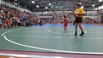 54-60 lbs Quarterfinal - Steven Griffith Jr, Westville vs Easton Benyo, Sauk Valley Wrestling Club